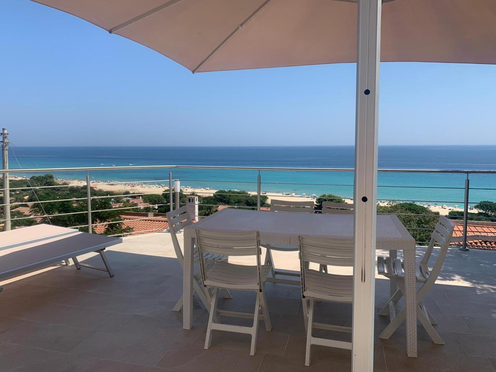 Villa La Terrazza Sull'Alba Costa Rei Exterior foto